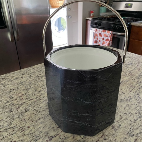 Kraftware ice bucket marbled print party dining y2k - Picture 6 of 9